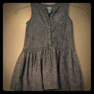 Jean White Polka Dot Dress 👗❤️